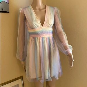 Rainbow dress!! BRAND NEW!